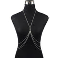 Multilayered Tassel Pearl Body Chain Trend Pearl Sexy Breast Chains
