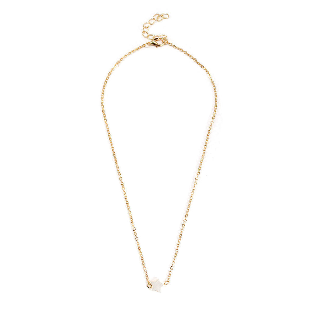 Shell Star Pendant Necklace