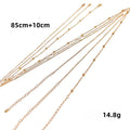 Boho Simulate Pearl Thin Belt Waist Beads Chain