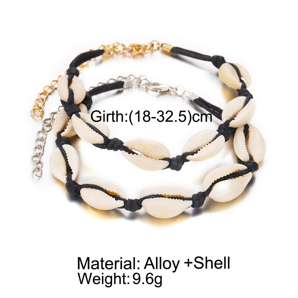 Beach Sea Shell Foot Bracelets