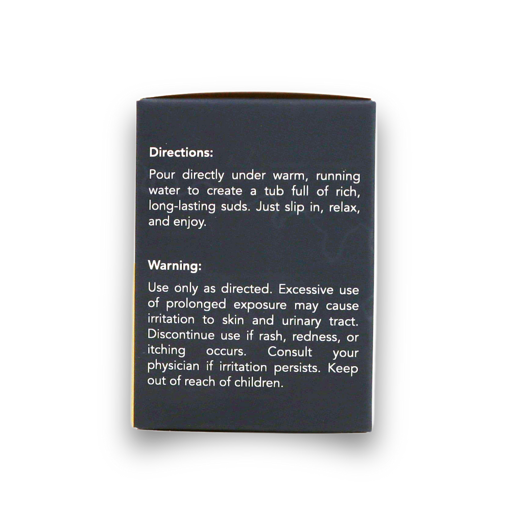 Tuscarora Creek Liquid Bath Bomb - Amber, Cedar, and Lemon