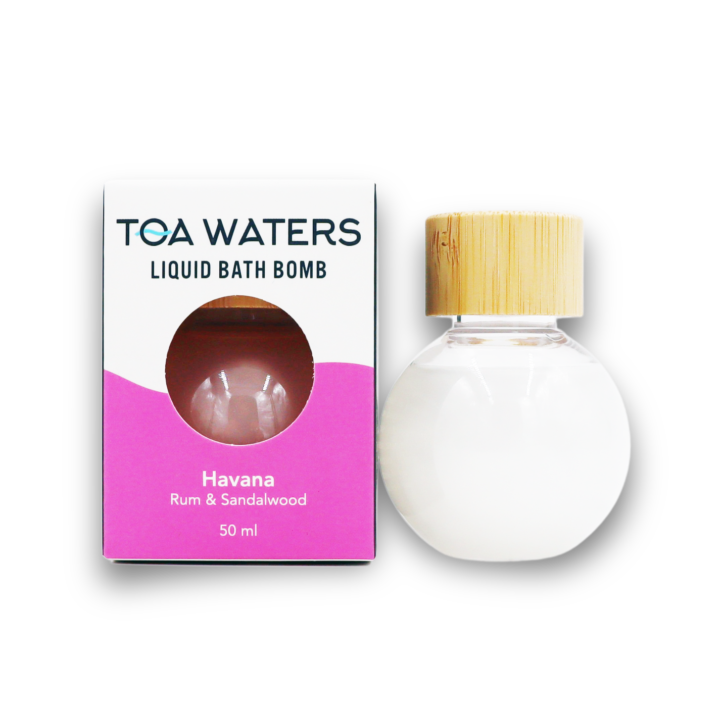 Havana Liquid Bath Bomb - Rum and Sandalwood