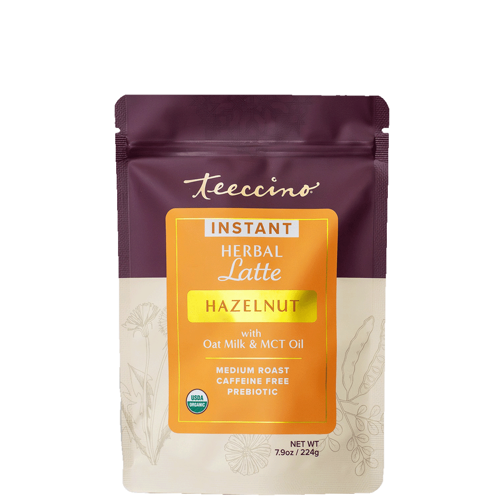 Instant Hazelnut Herbal Latte
