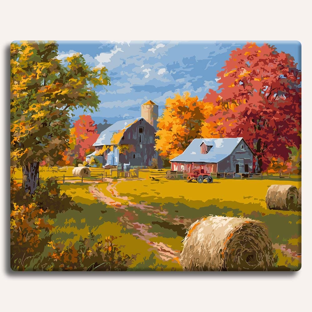 Autumn in the Countryside - Paint By Numbers Kit