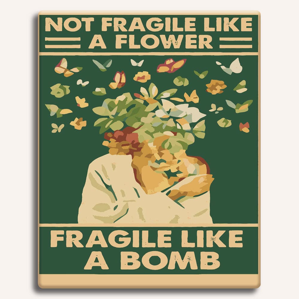 Fragile Like A Bomb - Paint By Numbers Kit