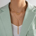 Trendy Heart Charm Necklace for Women