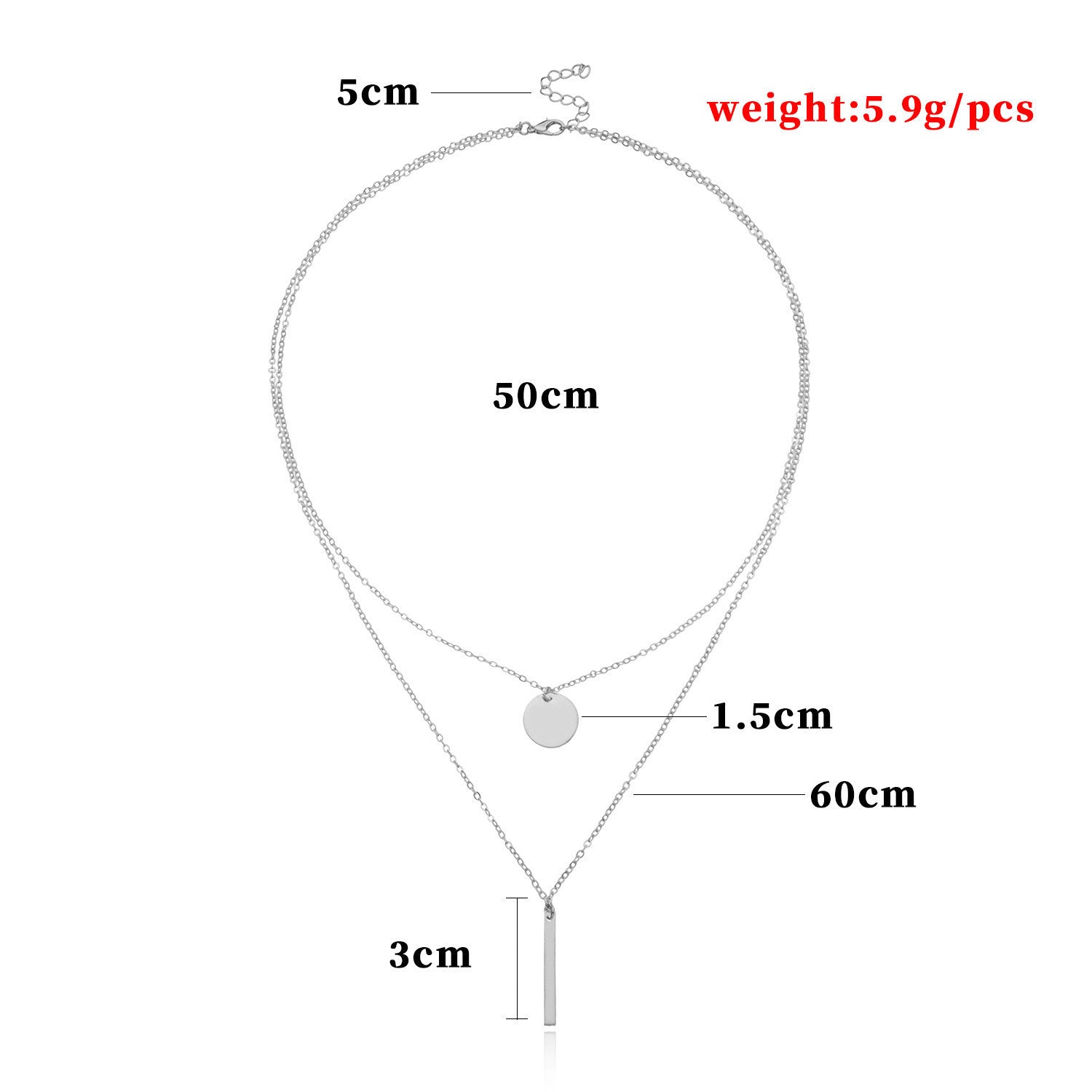 Choker Chain Coin Pendant Necklace