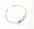 Infinity Double Link Chain Bracelet