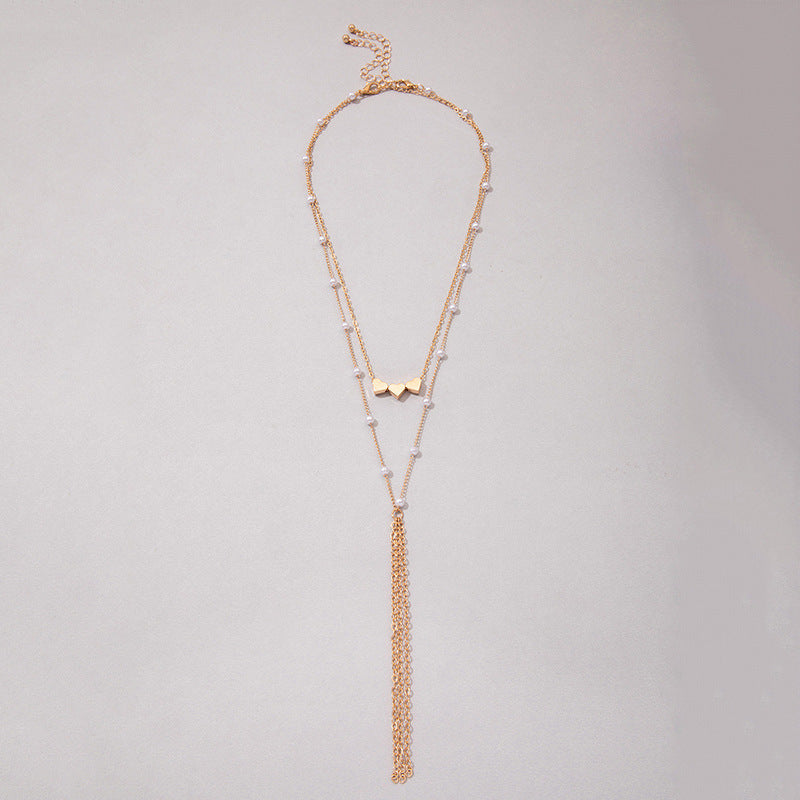 Trendy Heart Charm Necklace for Women