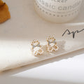 Pearl Bear Earring