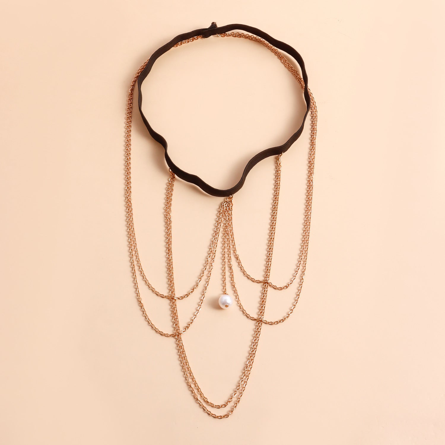 Sexy Casual Beach Pearl Leg Ring Body Chain