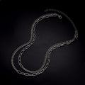 Multi Layer Chain Necklace Punk Trendy Choker Necklace