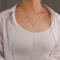Pearl Chain Pendant Necklace for Women