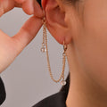 Long Style Tassel Chain Earring