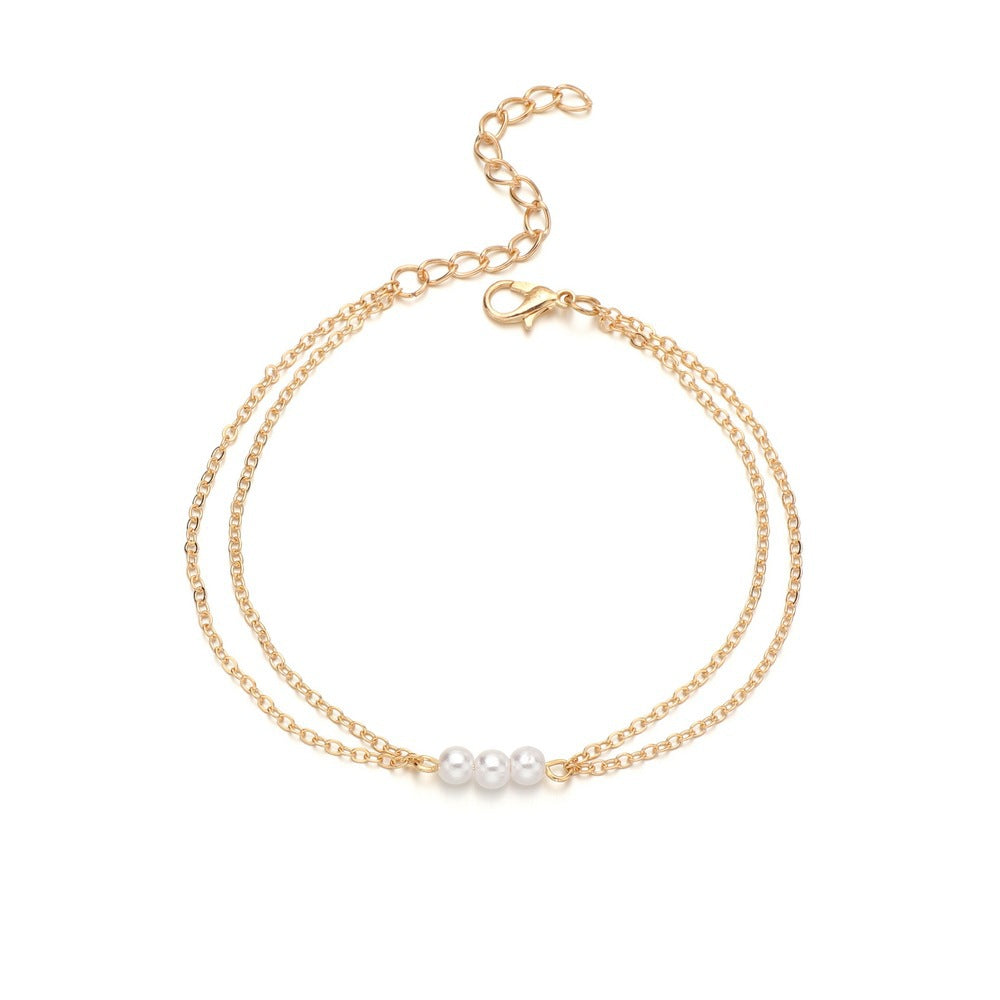 Pearl Anklets Beach Jewelry