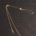 Star Charm Slave Bracelet With Ring
