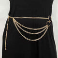 Goth Punk Style Double Layer Metal Pants Chain