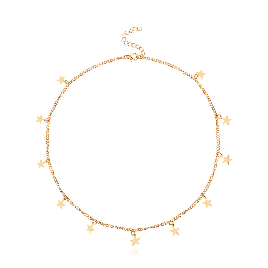 Star Charm Chian Necklaces
