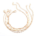 4 Pcs/Set Boho Multilayer Bracelets