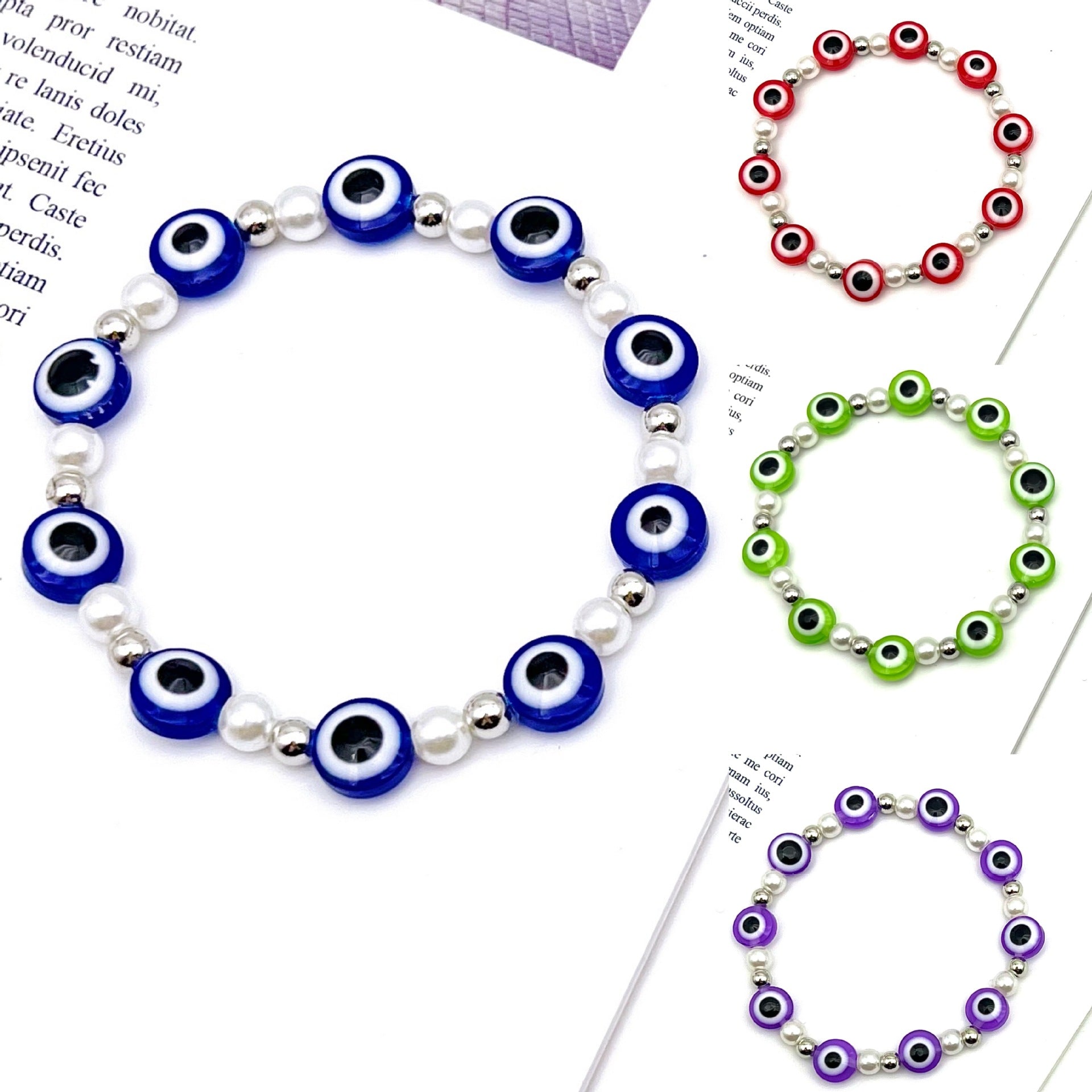 Vintage Blue Eyes Devil Eye Bracelet