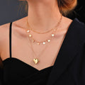Boho Multi-Layer Choker Necklace for Women