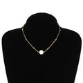 Pearl Bead Chain Necklace