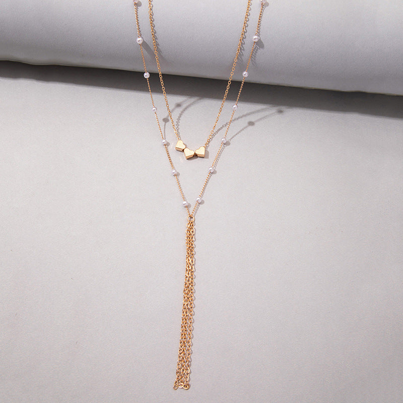 Trendy Heart Charm Necklace for Women