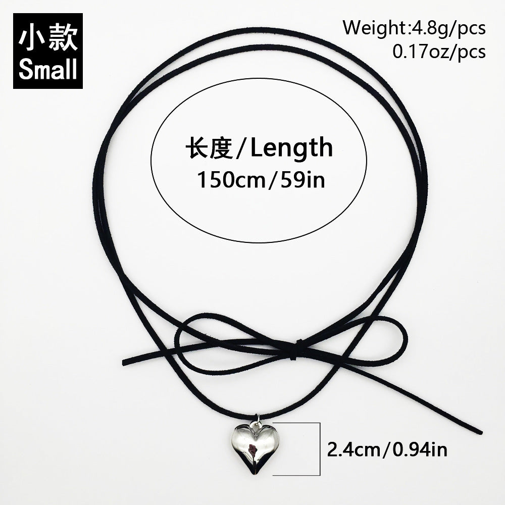 Fashion Big Love Heart Pendant Necklace for Women