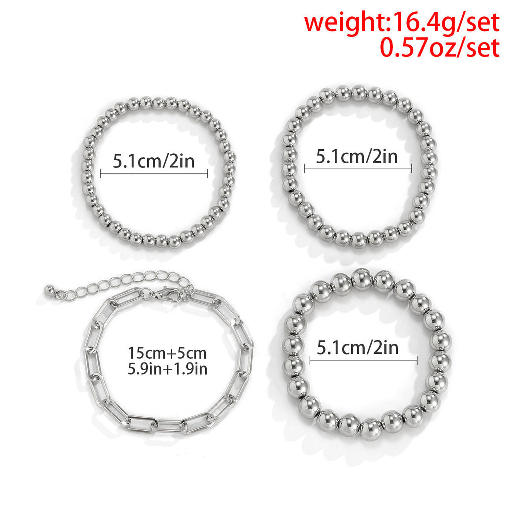 Beaded Stacking Bracelet for Women