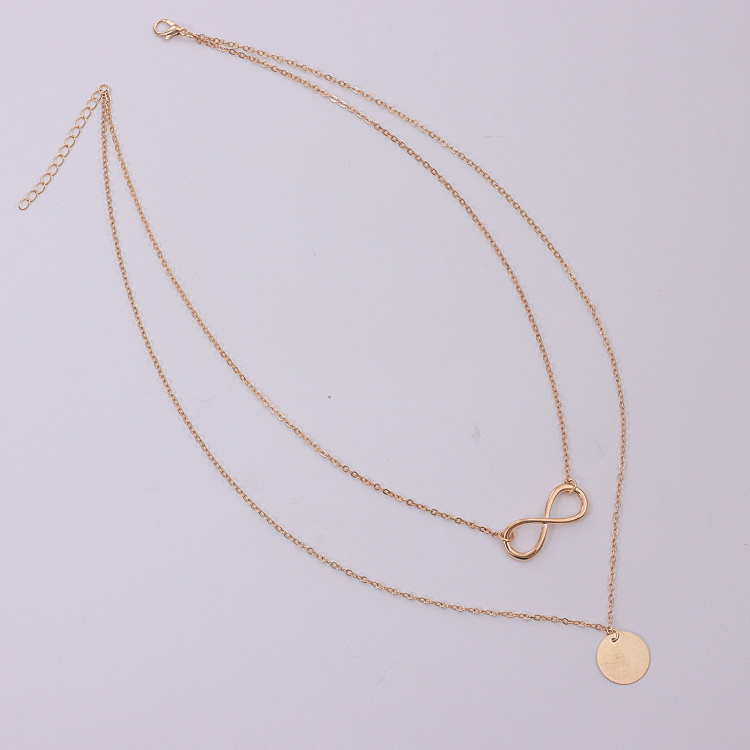 Infinite Charm Chain Choker Necklace