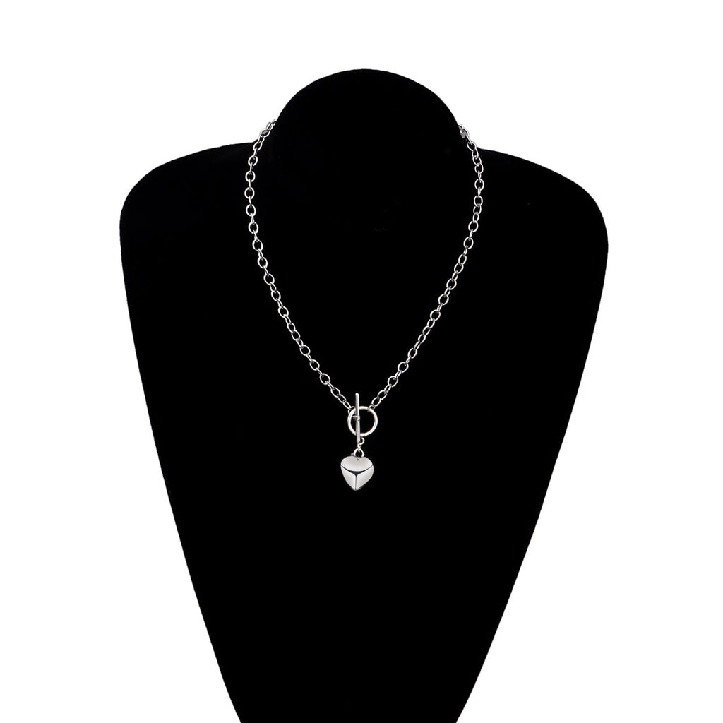 Heart Pendant Chain Necklace