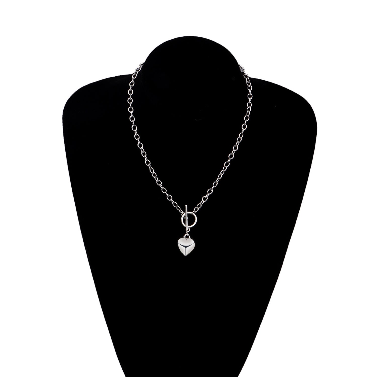 Heart Pendant Chain Necklace