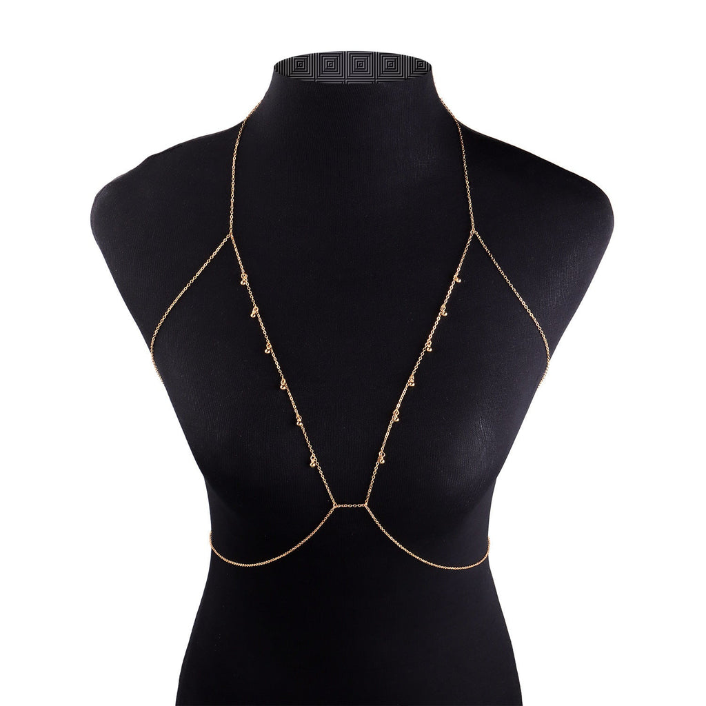 Sexy Chest Chain for Women Shiny Body Chain Jewelry
