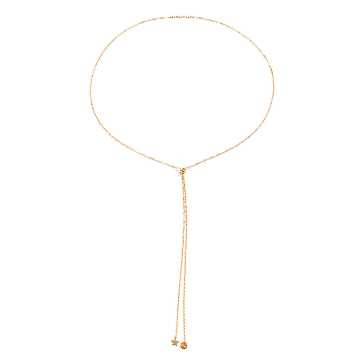 Tassel Waist Chain Geometric Star Pendant Body Chain Jewelry