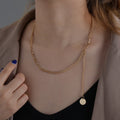 Chain Link Necklace Dainty Paperclip Necklace