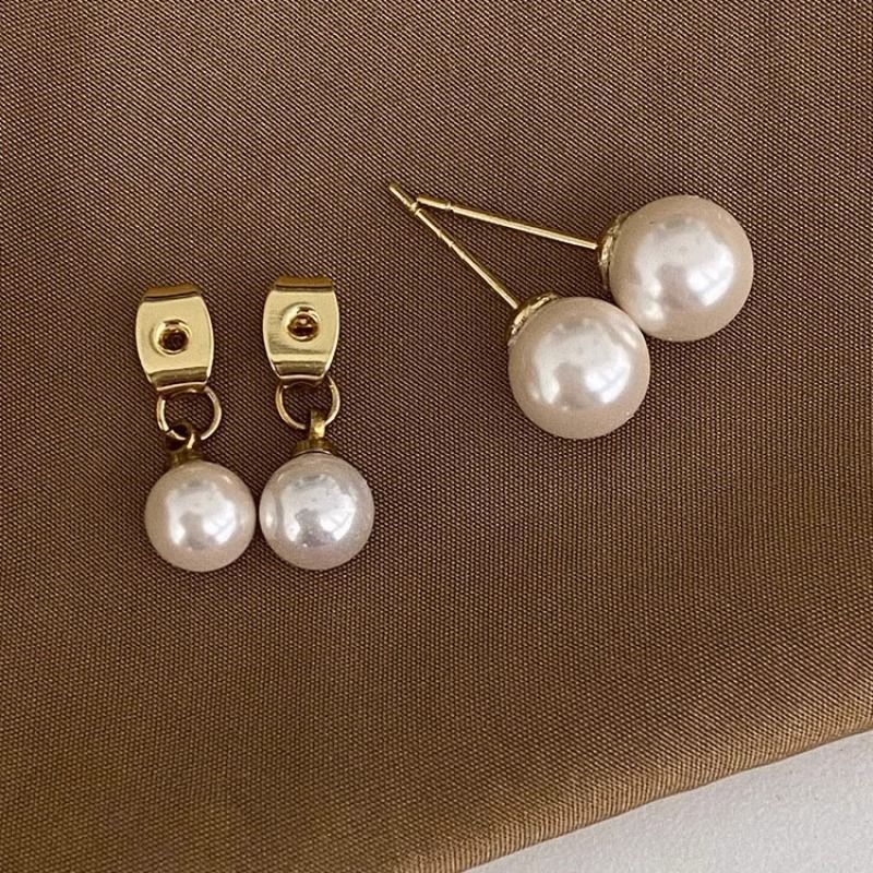 Small Pearl Earrings