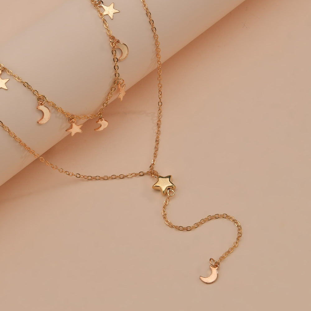 Chain Star Tassel Necklace