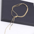 Long Pull Tassel Sweater Chain Simple Necklace