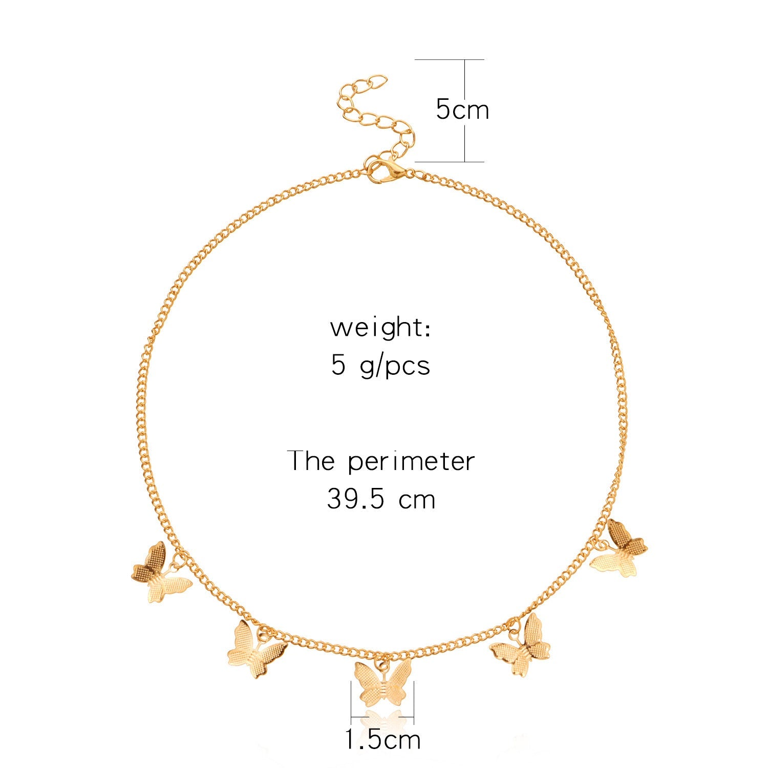 Vintage Multilayer Butterfly Necklaces for Women