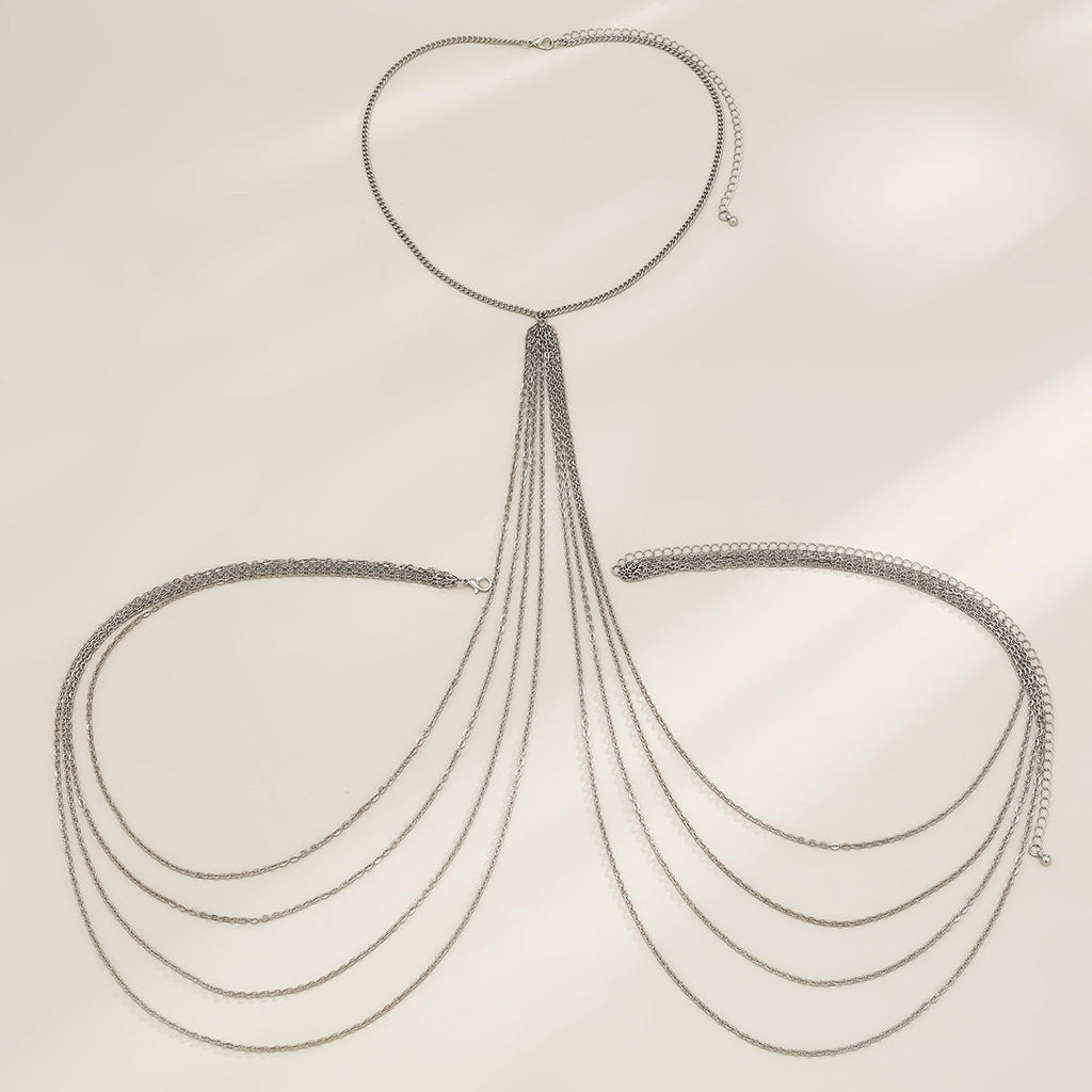 Sexy Chain Fringe Bikini Breast Chain