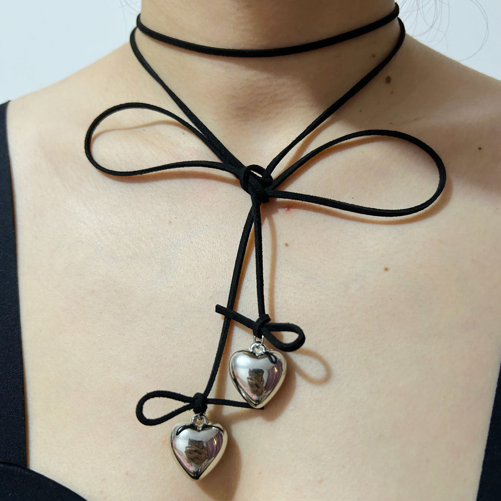 Fashion Big Love Heart Pendant Necklace for Women