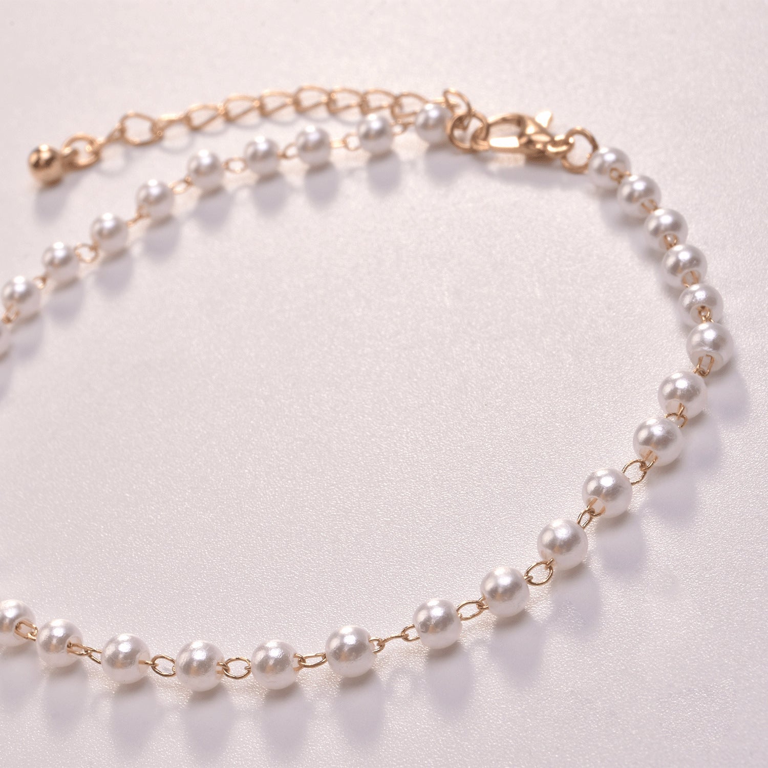 Pearl Beads Foot Bracelet