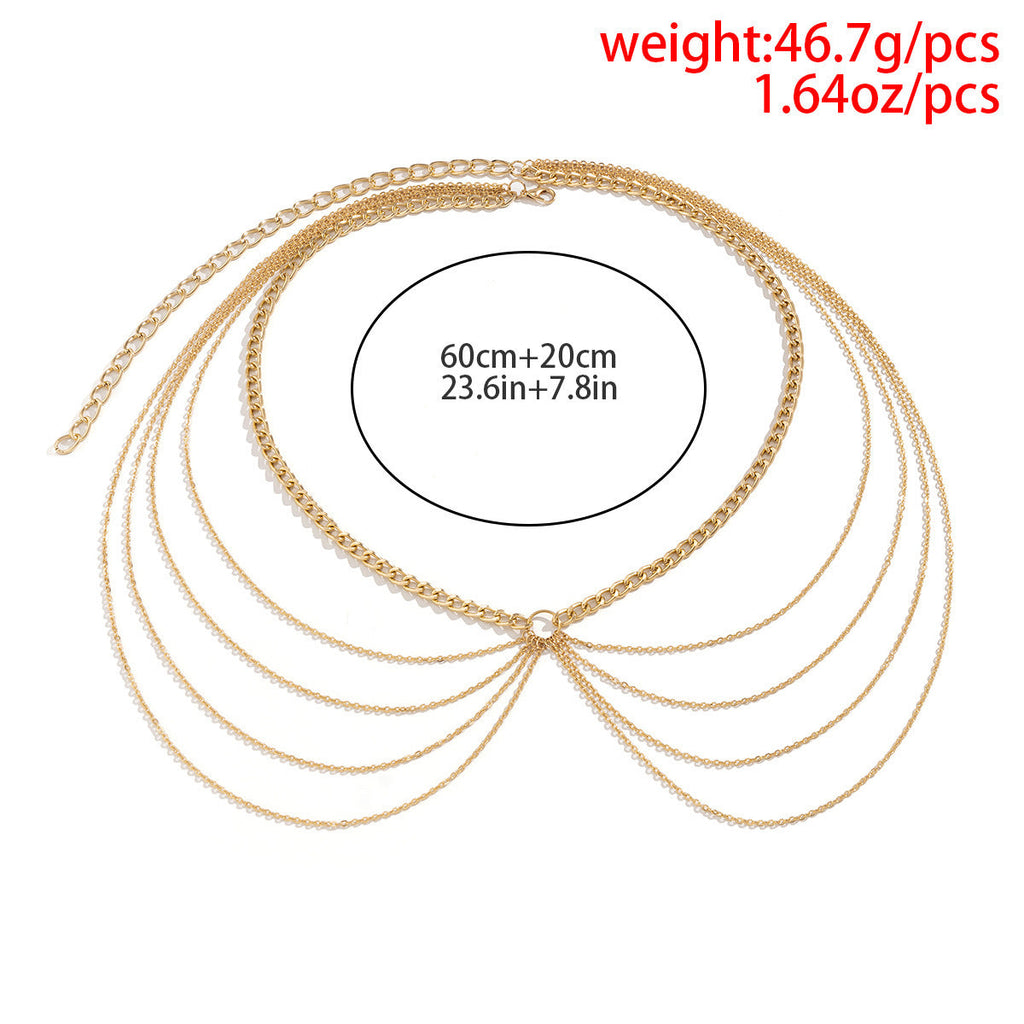 Vintage Sexy Waist Belly Belt Chain Women