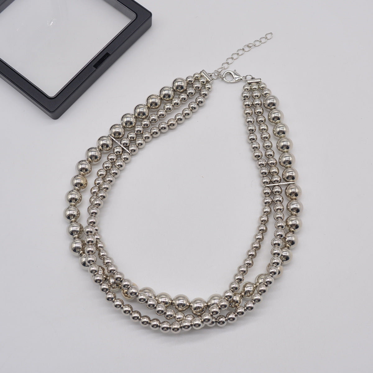 CCB Bead Chain Necklace Women