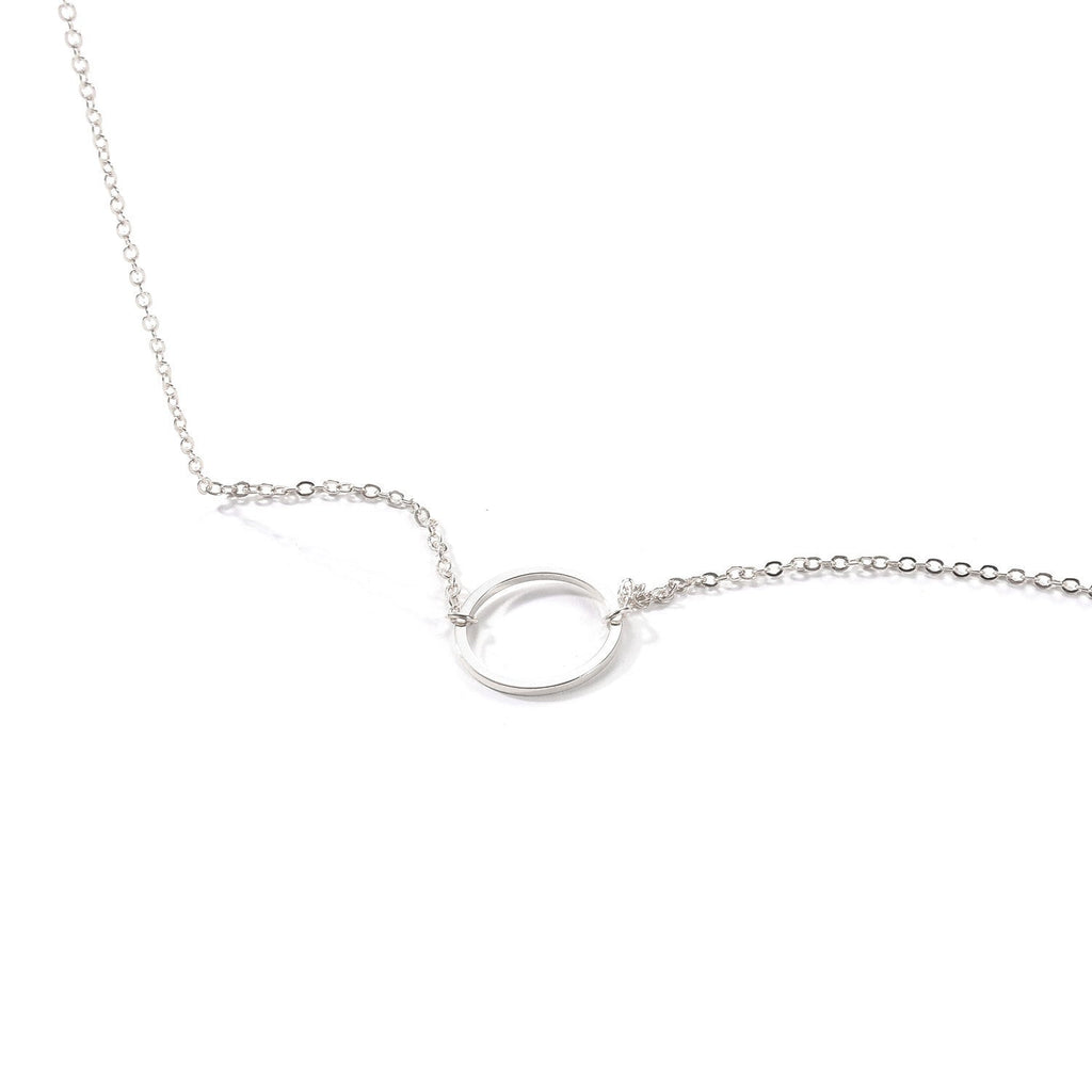 Circle Pendant Women Necklace
