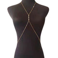 Sexy Rhinestone Belly Body Chain Fashion Body Chain
