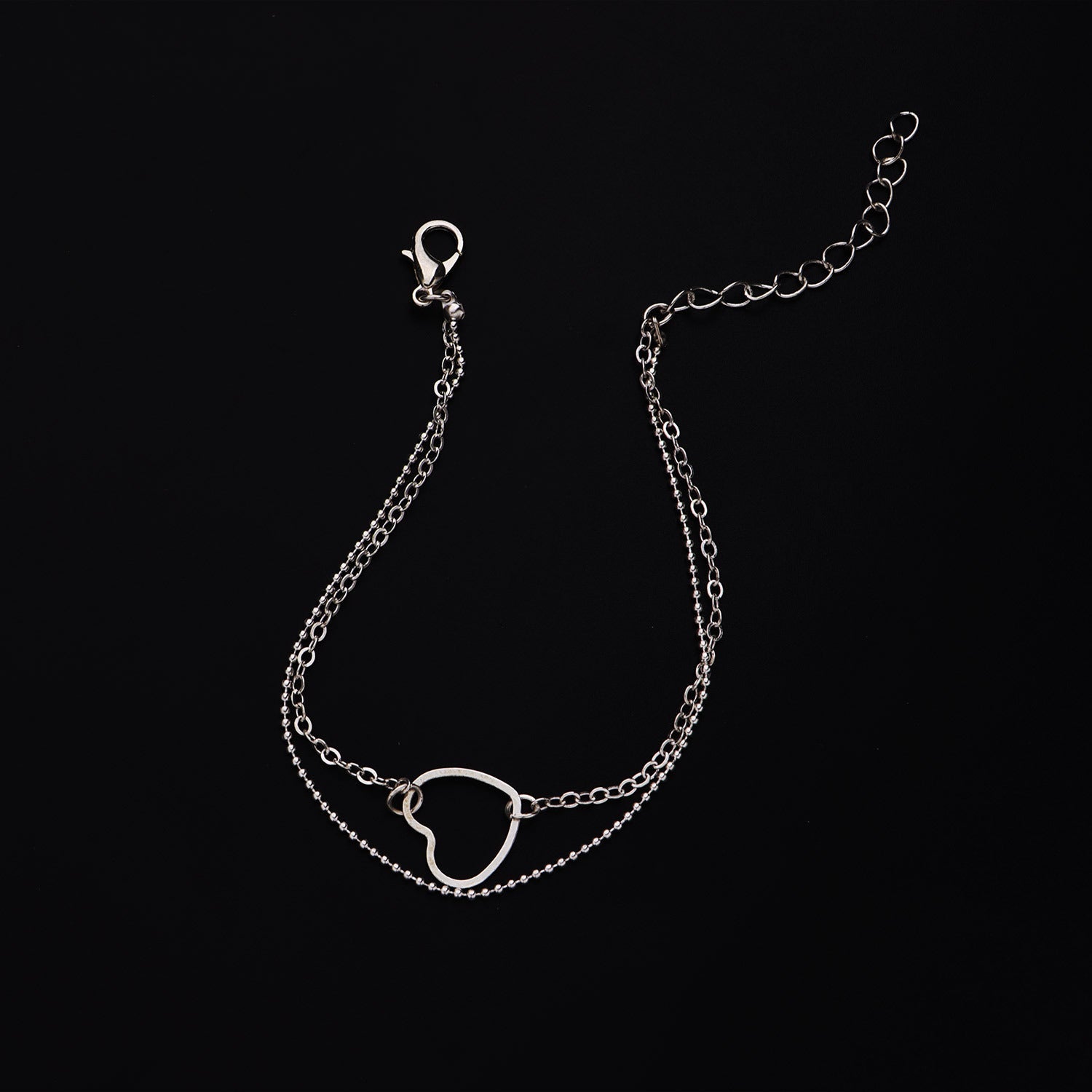 Hollow Cute Heart Bracelet