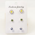 Little Daisy Star Stud Earrings Set
