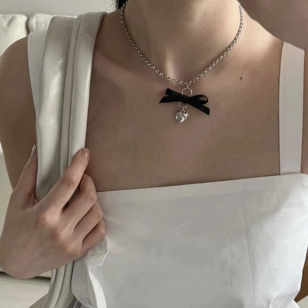 Black Velvet Bowknot Choker Necklaces