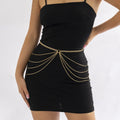 Vintage Sexy Waist Belly Belt Chain Women